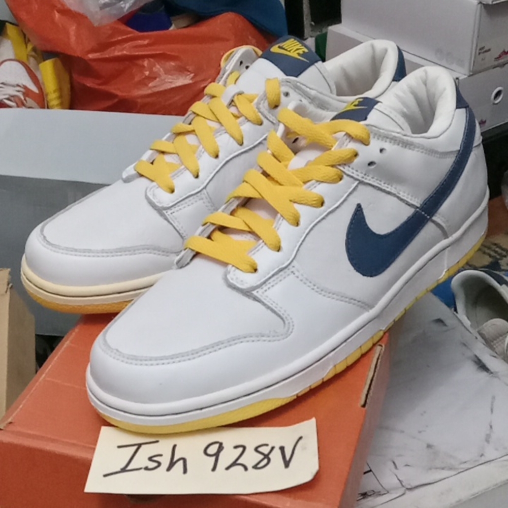 06' Nike Dunk low ex id Denim Dijon sz 9